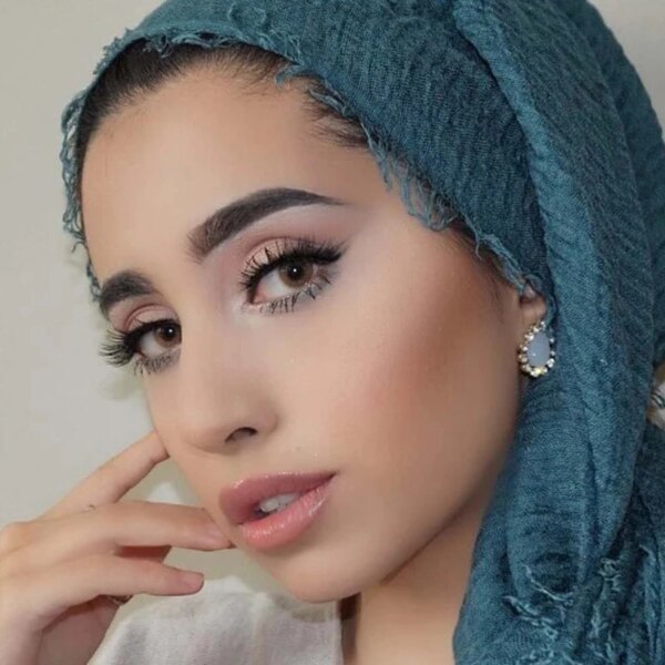 Hijab Foulard pour femmes musulmanes, foulard doux et résistant