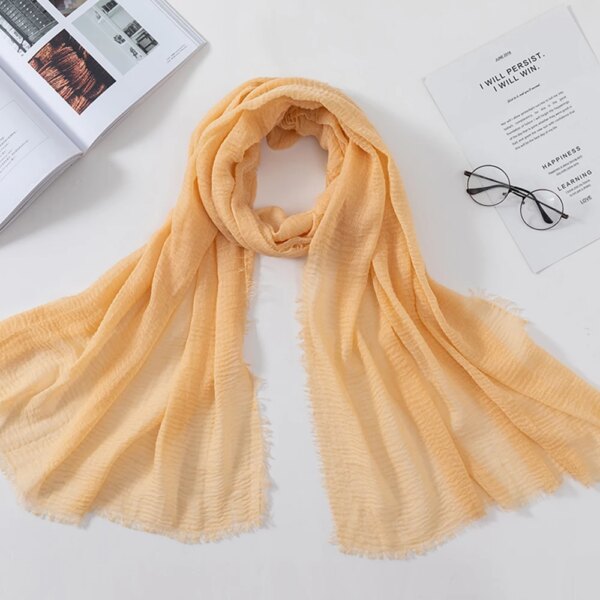 Hijab Foulard pour femmes musulmanes, foulard doux et résistant