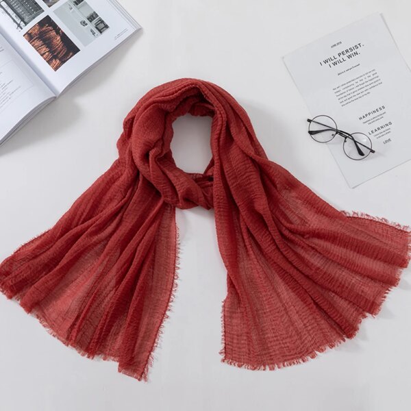 Hijab Foulard pour femmes musulmanes, foulard doux et résistant