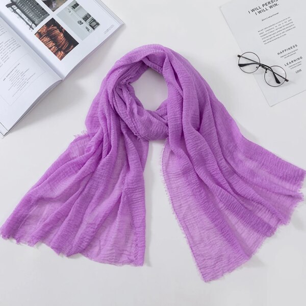 Hijab Foulard pour femmes musulmanes, foulard doux et résistant