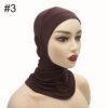 Hijab Casquette pour femmes musulmanes, Turban en voile, mode musulmane