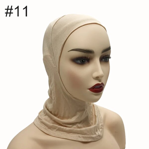 Hijab Foulard Musulman pour Femme, Voile et Sous-voile, Turban, Chapeau Islamique