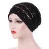 hijab Turban d'été en dentelle fine pour femmes musulmanes