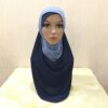 Hijab en strass pour femmes musulmanes, 1 pièce, couverture complète