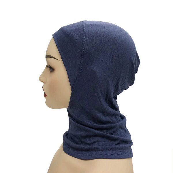 Hijab d'intérieur pour femmes, casquette Ninja musulmane, élastique extensible
