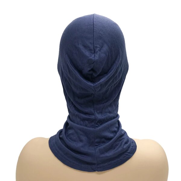 Hijab d'intérieur pour femmes, casquette Ninja musulmane, élastique extensible