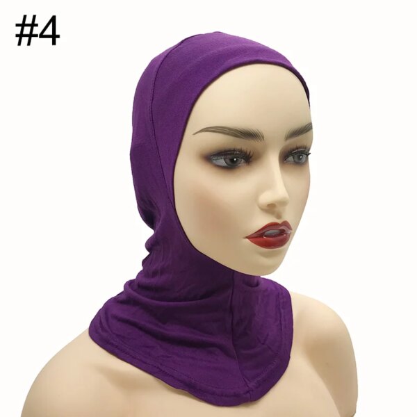 13571-66d2c8.jpg Hijab d'intérieur pour femmes, casquette Ninja musulmane, élastique extensible