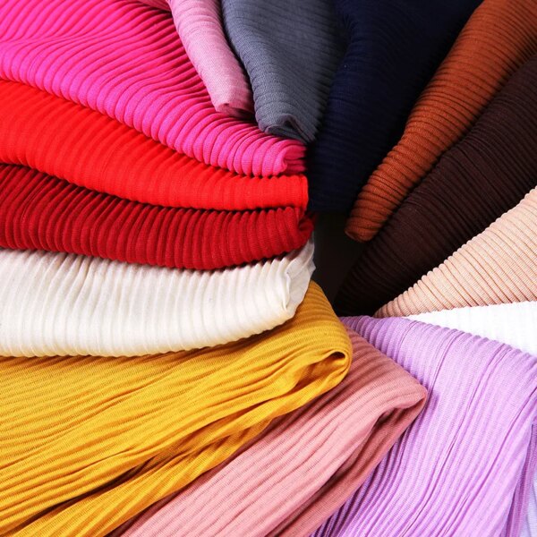 hijab Foulard musulman en Jersey froissé, longue écharpe, Hijab pour femmes