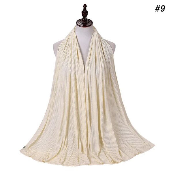 13759-c43788.jpg hijab Foulard musulman en Jersey froissé, longue écharpe, Hijab pour femmes