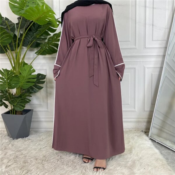 Longue Robe à rayures pour femmes, Ramadan Eid Mubarak dubaï