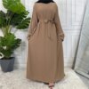 Longue Robe à rayures pour femmes, Ramadan Eid Mubarak dubaï