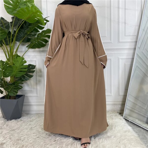 Longue Robe à rayures pour femmes, Ramadan Eid Mubarak dubaï