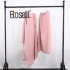 Robe Hijab musulmane à capuche, vêtement de prière Eid Jilbab Abaya