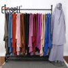 Robe Hijab musulmane à capuche, vêtement de prière Eid Jilbab Abaya