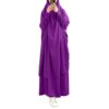Robe Hijab musulmane à capuche, vêtement de prière Eid Jilbab Abaya