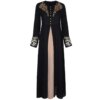 Robe Abaya pour femme musulmanes, élégante, imprimée