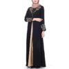 Robe Abaya pour femme musulmanes, élégante, imprimée