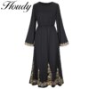 14353-36e486.jpg Mode grande taille Robe noire arabe Hijab musulman Mode grande taille Robe noire arabe Robe longue Robe