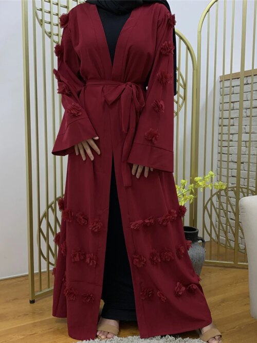 Abaya pour femmes musulmanes, Robe de Ramadan, Hijab