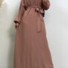Abaya du golfe pour femmes, Robe longue Style marocain