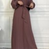 Abaya du golfe pour femmes, Robe longue Style marocain