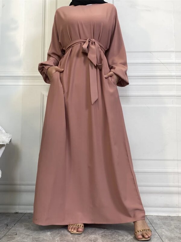 Abaya du golfe pour femmes, Robe longue Style marocain