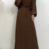 Abaya du golfe pour femmes, Robe longue Style marocain