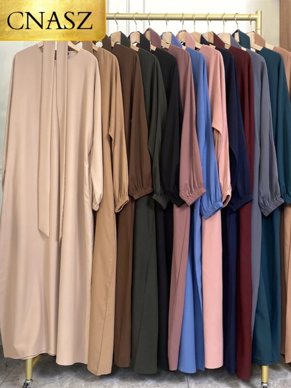 Abaya du golfe pour femmes, Robe longue Style marocain