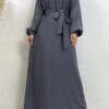 Abaya du golfe pour femmes, Robe longue Style marocain