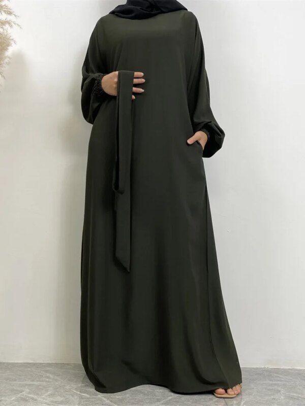 Abaya du golfe pour femmes, Robe longue Style marocain