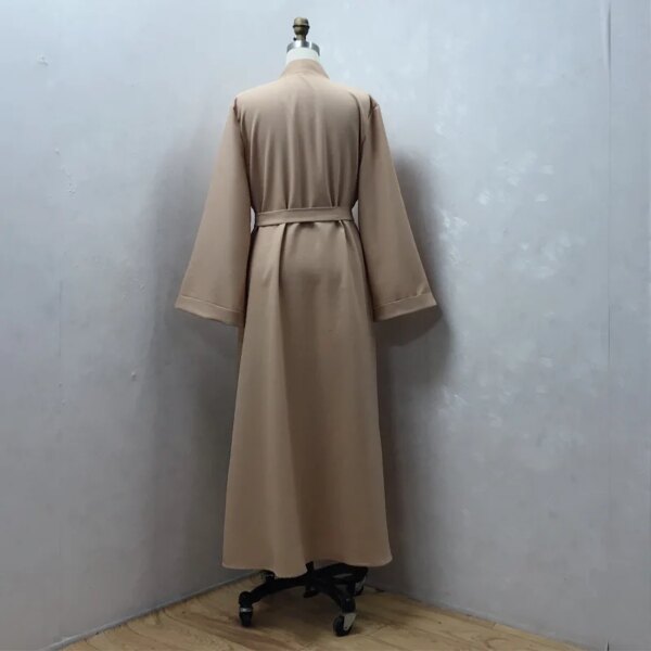 14480-11e8b6.jpg Abaya Robe pour femmes musulmanes, Kimono ouvert avec perles