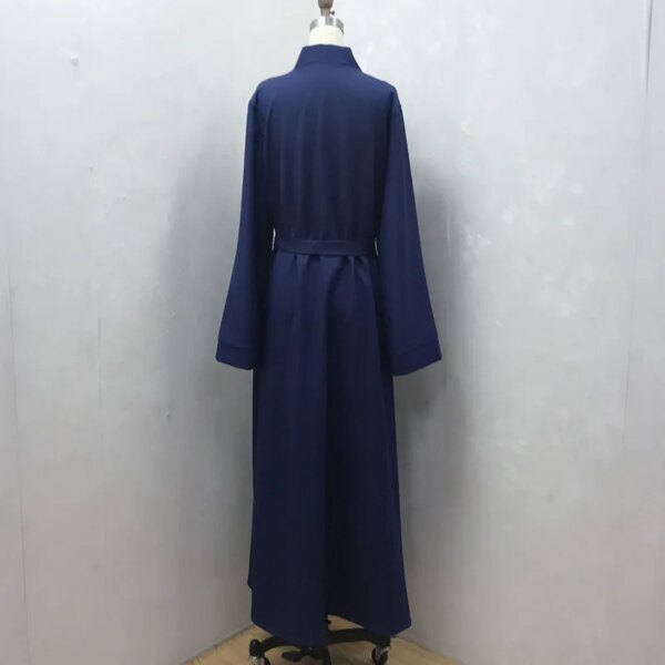 Abaya Robe pour femmes musulmanes, Kimono ouvert avec perles