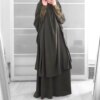 Jilbab Abaya dubaï Ensemble musulman, vêtements pour femmes