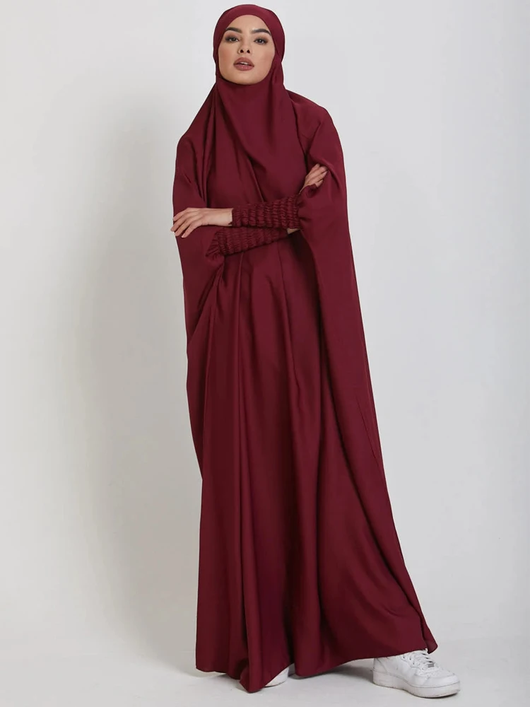 Burgundy Jilbab