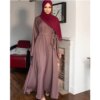 Abaya Robe Maxi Mode musulmane pour femmes
