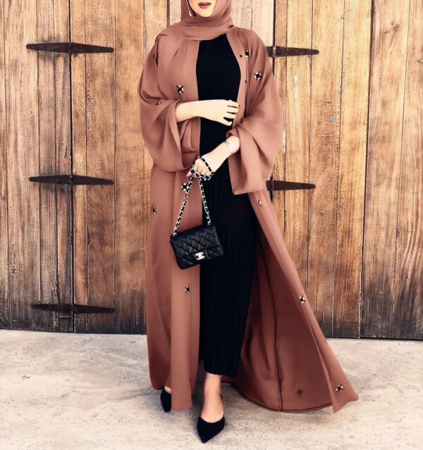 Robe Abaya Eid pour femmes, Kaftan, Robe Musulmane