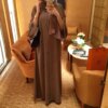 Robe Abaya Eid pour femmes, Kaftan, Robe Musulmane