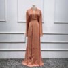 Robe Abaya Eid pour femmes, Kaftan, Robe Musulmane