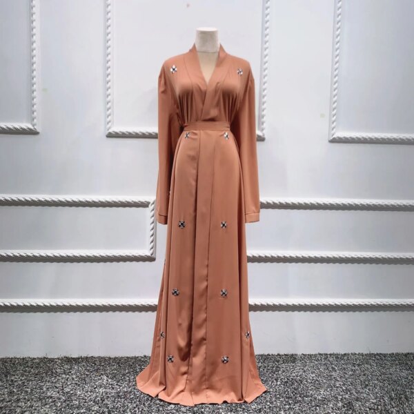 Robe Abaya Eid pour femmes, Kaftan, Robe Musulmane