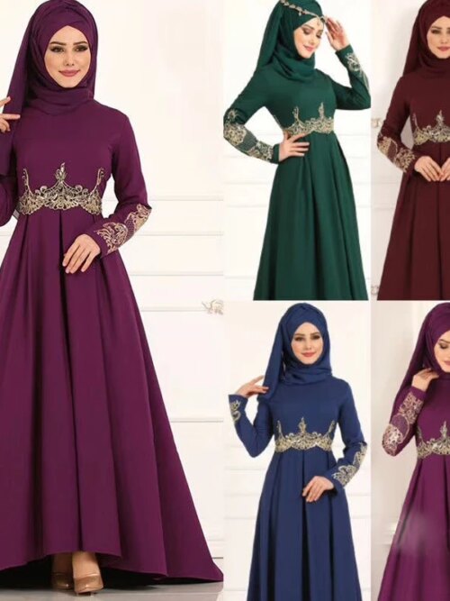 Robe musulmane élégante et décontractée pour femmes