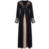Abaya robe pour femmes musulmanes, manches longues