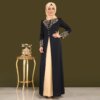 Abaya robe pour femmes musulmanes, manches longues