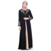 Abaya robe pour femmes musulmanes, manches longues