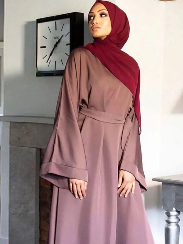 Robe longue abaya femme musulmane pour femme