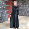 Robe Satin pour femmes musulmanes, Abaya, élégante