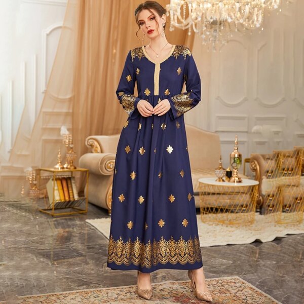 Abaya pour femmes musulmanes, robe indienne de dubaï