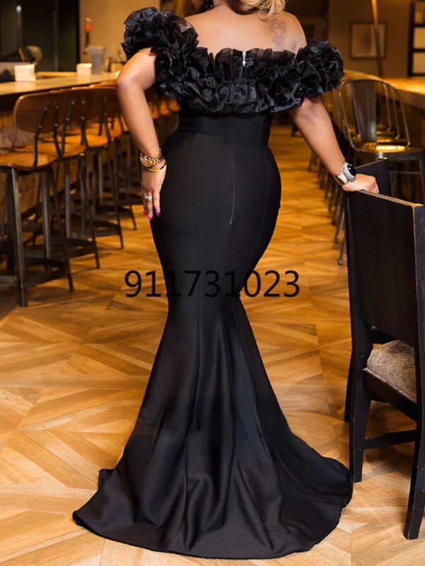 robe de soirée, élégante robe de soirée, grande taille