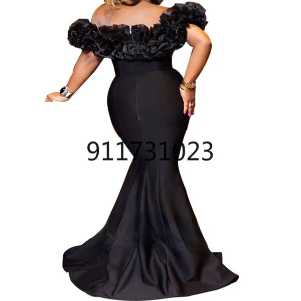 robe de soirée, élégante robe de soirée, grande taille