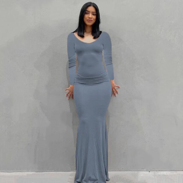 robe longue femme de soirée Sexy et élégante pour femme