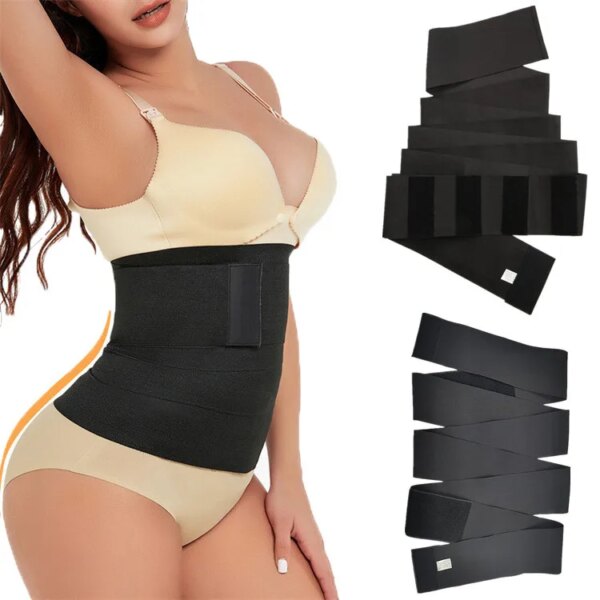 ceinture amincissante - Gaine sculptante pour femmes ceinture enveloppante, entraîneur de taille, modelage du corps